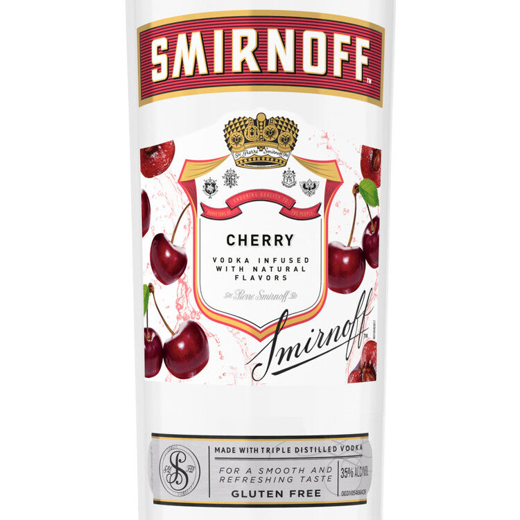 Smirnoff Vodka Cherry Flavored 60 - 1.0L