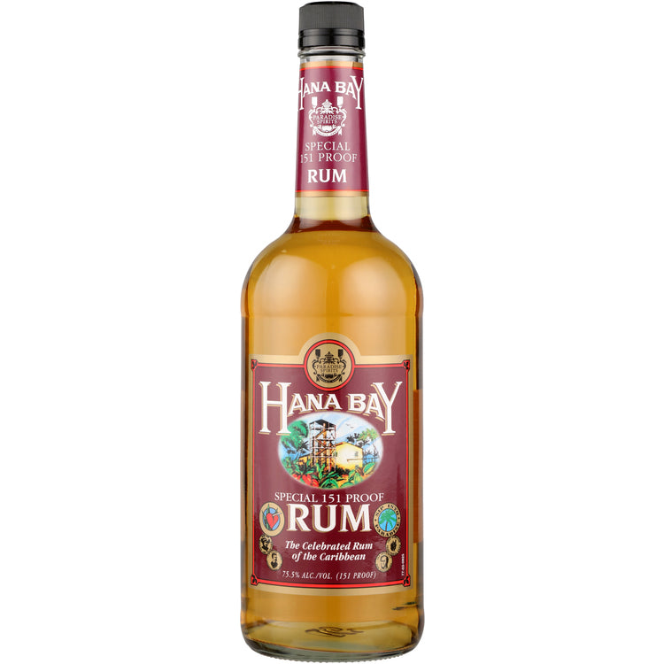 Hana Bay Overproof Rum Gold 151 - 1.0L