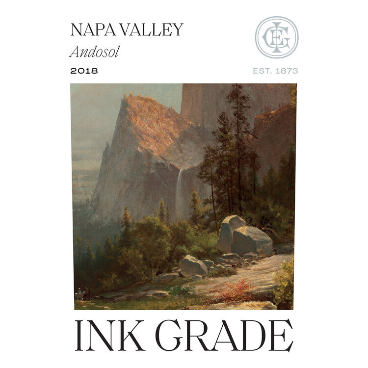 Ink Grade Red Wine Andosol Napa Valley 2018 - 750ML