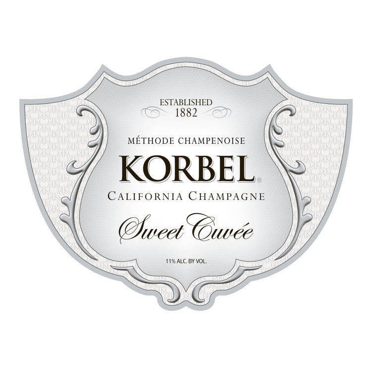 Korbel Sweet Cuvee Champagne California - 750ML