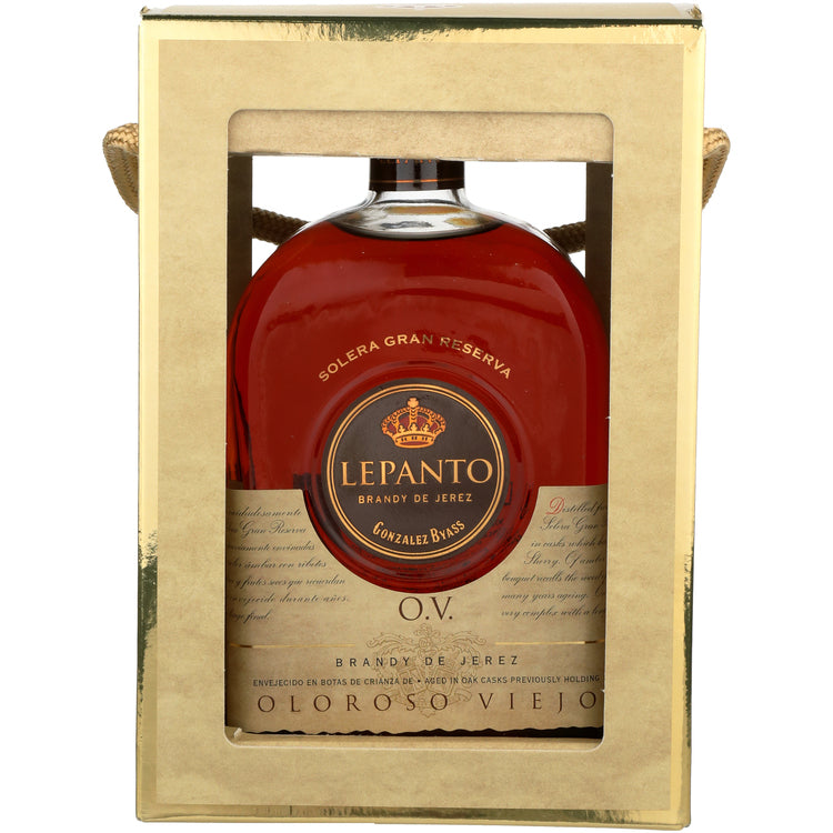 Lepanto Brandy De Jerez Oloroso Viejo Solera Gran Reserva 80 - 750ML