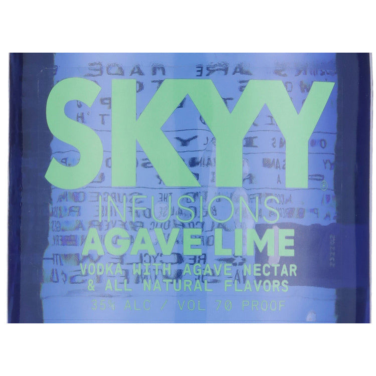 Skyy Lime Flavored Vodka Infusions Agave Lime 70 - 750ML