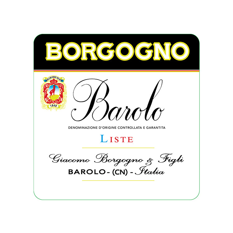 Giacomo Borgogno Barolo Liste 2015 - 750ML