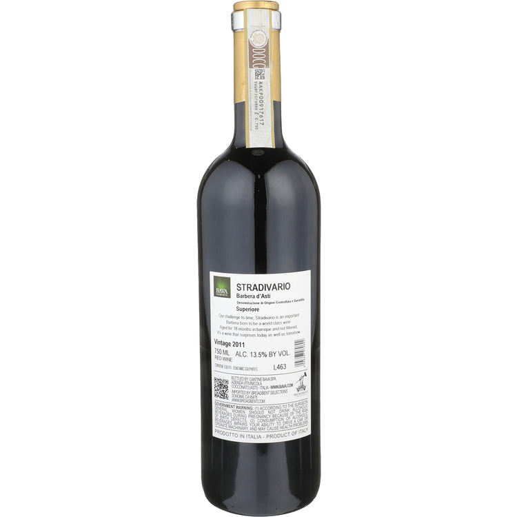 Bava Barbera D'Asti Superiore Stradivario 2011 Wood Box - 750ML