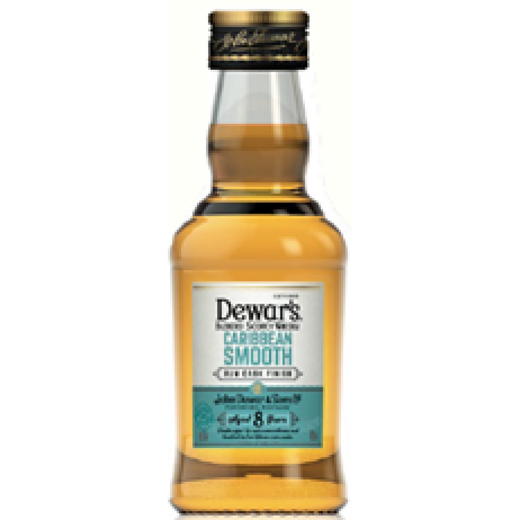 Dewar'S Blended Scotch Whisky Caribbean Smooth Rum Cask Finish 8 Yr 80 - 50ML