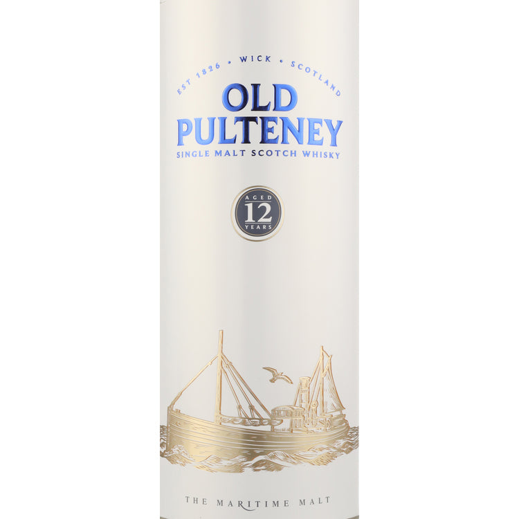 Old Pulteney Single Malt Scotch 12 Yr 80 - 750ML