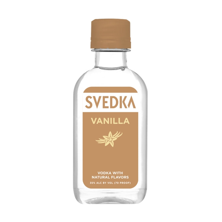 Svedka Vanilla Flavored Vodka 70 - 100ML - Front