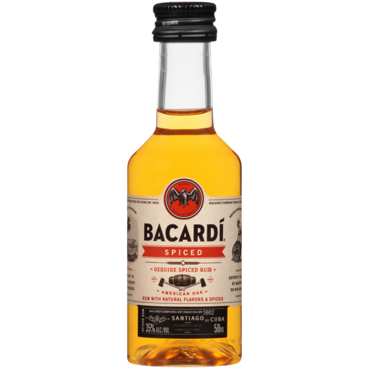 Bacardi Spiced Rum Rum Spiced 70 - 50ML