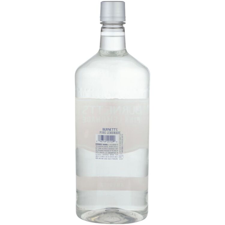 Burnett'S Pink Lemonade Flavored Vodka 60 - 1.75L