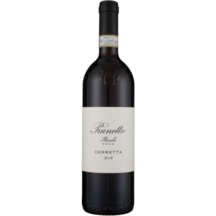 Prunotto Barolo Cerretta 2018 - 750ML