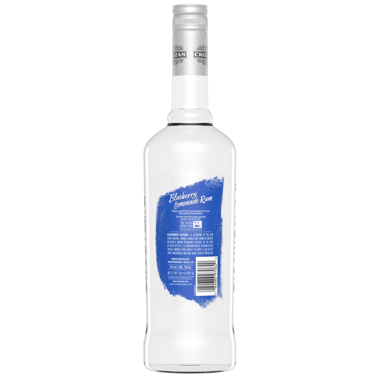 Cruzan Blueberry Lemonade Flavored Rum 42 - 750ML