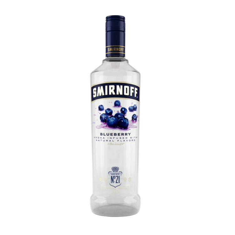 Smirnoff Blueberry Flavored Vodka 60 - 750ML