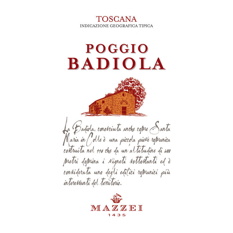 Mazzei Toscana Rosso Poggio Badiola 2021 - 750ML