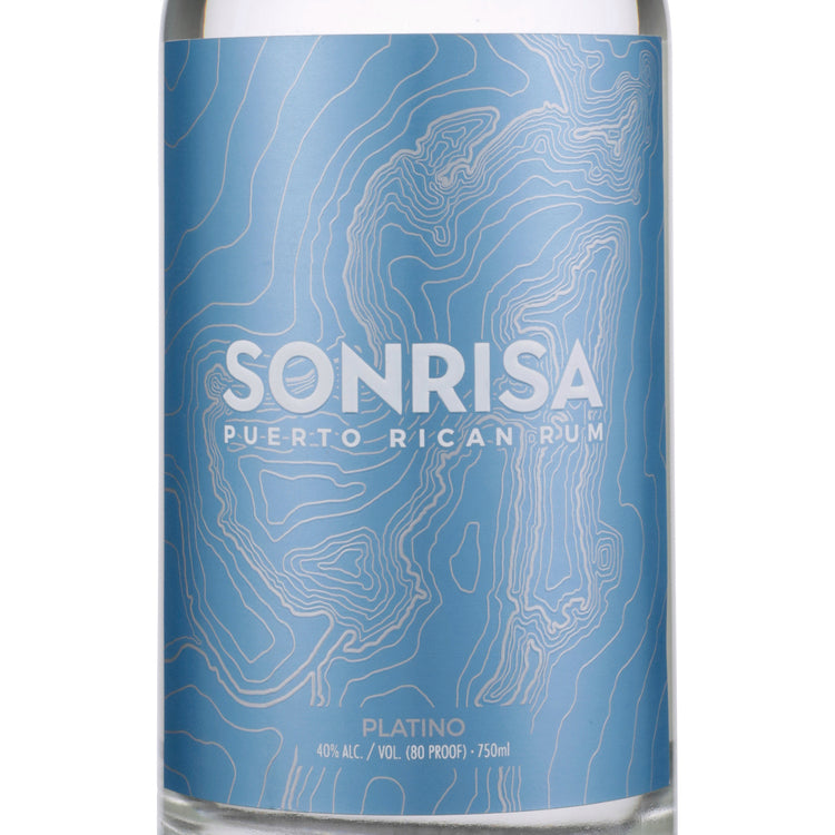 Sonrisa Light Rum Platino 80 - 750ML