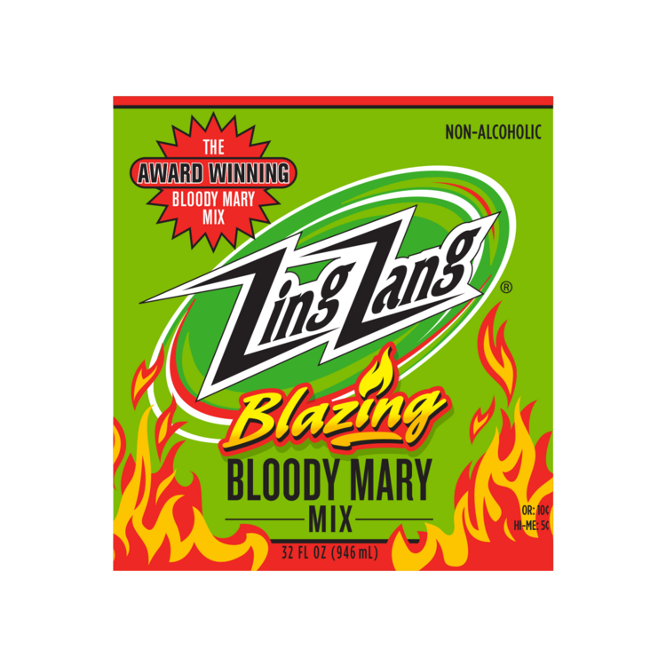 Zing Zang Blazing Bloody Mary - 32 Z - Front Label