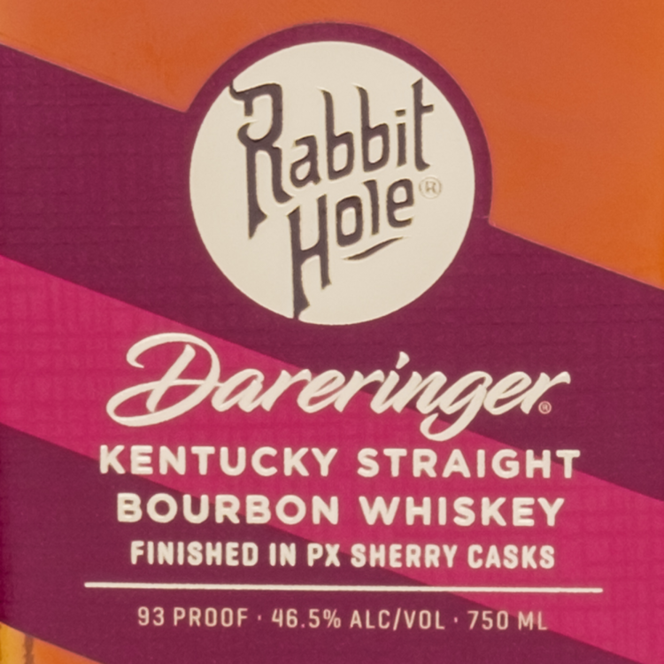 Rabbit Hole Straight Bourbon Finished In Px Sherry Casks Dareringer 93 - 750ML