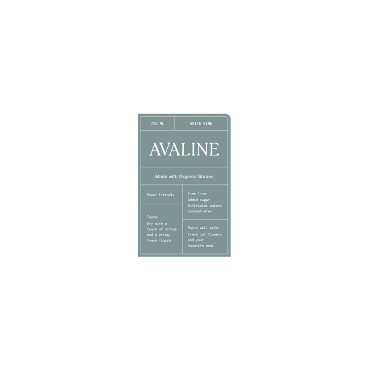 Avaline White Wine Spain Made With Organic Grapes - 750ML