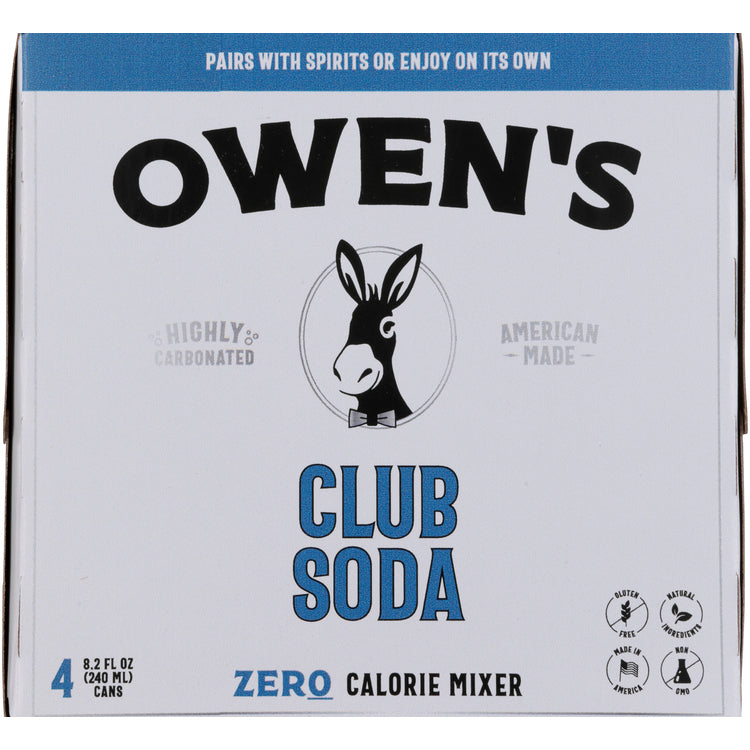 Owen'S Craft Mixers Club Soda - 240ML
