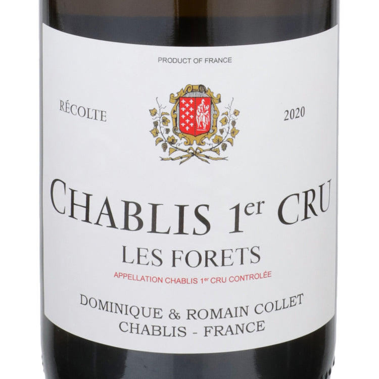 Dominique & Romain Collet Chablis Foret Premier Cru 2020 - 750ML