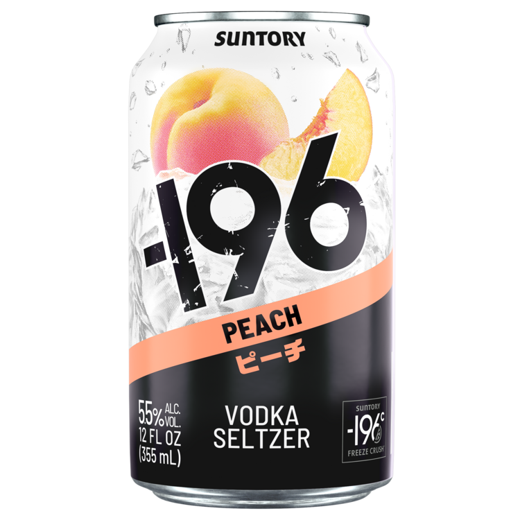 -196 Peach Vodka Seltzer Cocktail 11 - 355ML