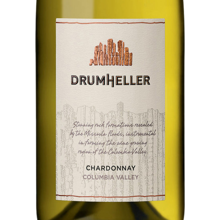 Drumheller Chardonnay Columbia Valley - 750ML - Front Label
