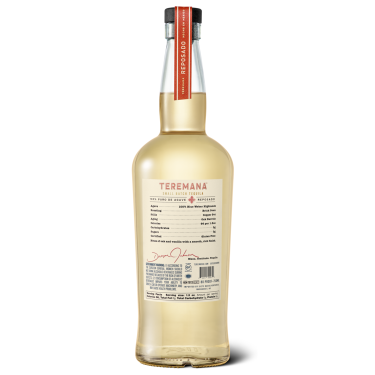 Teremana Tequila Reposado Small Batch 80 - 750ML