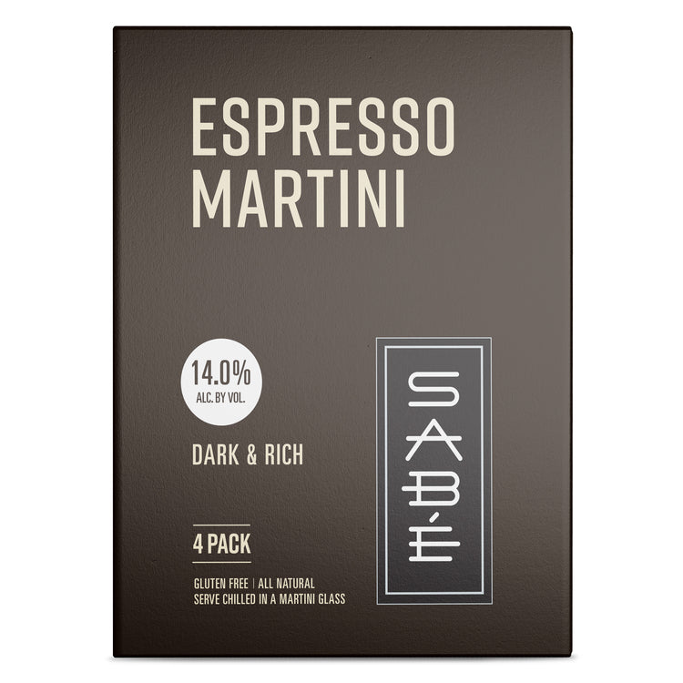 Sabe Espresso Martini Cocktail 28 - 250ML - Front Label