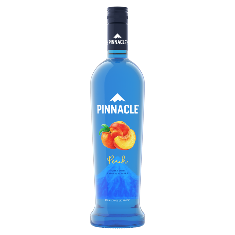 Pinnacle Peach Flavored Vodka 60 - 750ML