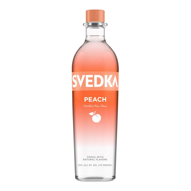 Svedka Peach Flavored Vodka 70 - 750ML