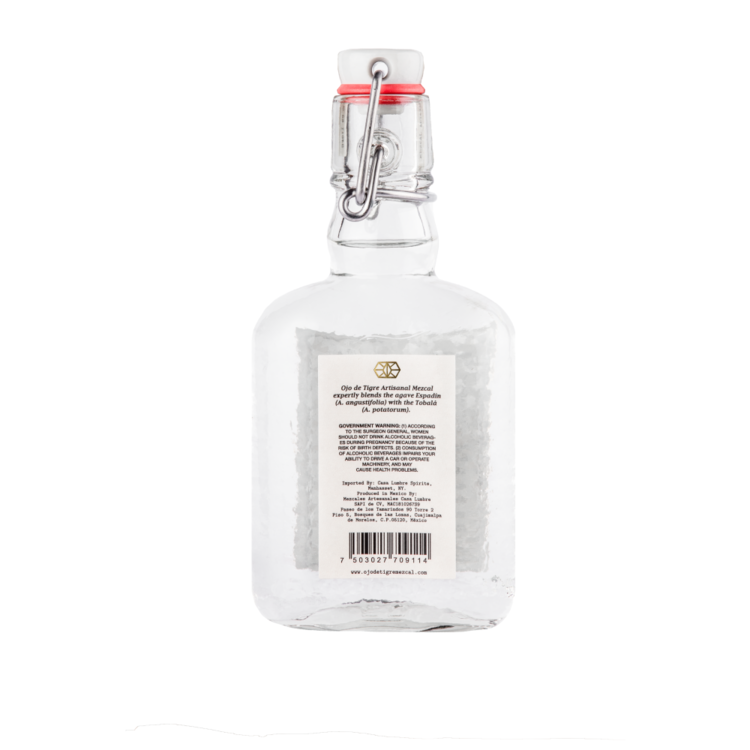 Ojo De Tigre Mezcal Artesanal Joven 80 - 200ML