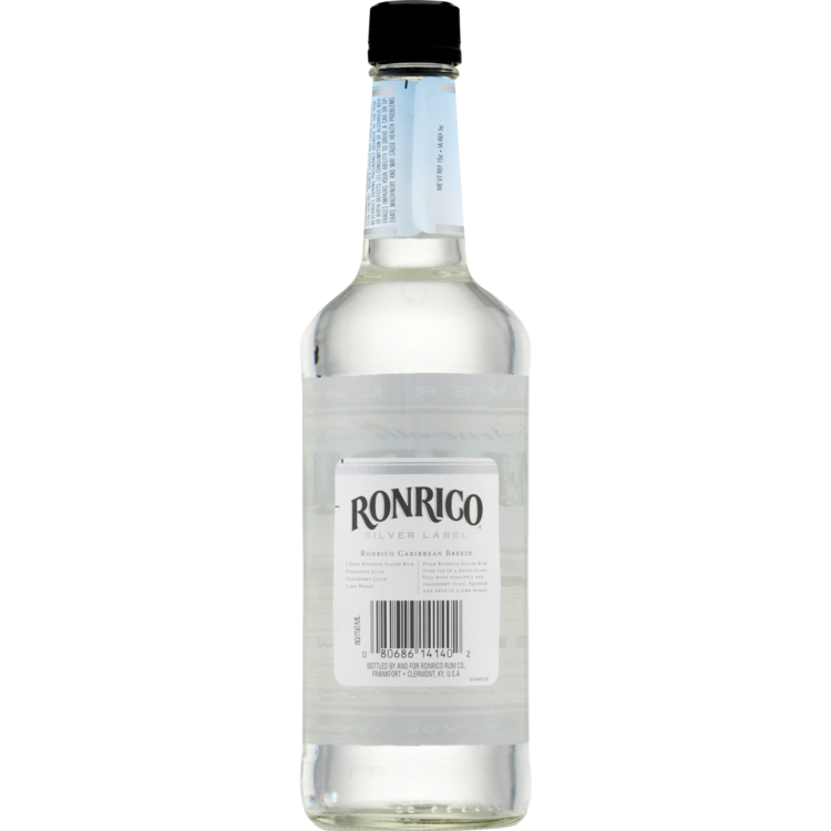 Ronrico Light Rum Silver Label 80 - 750ML