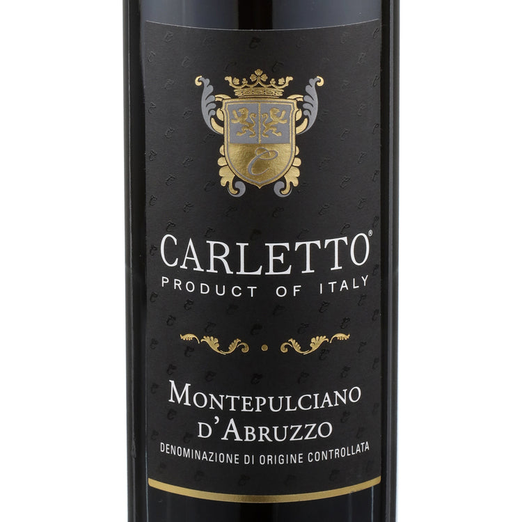 Carletto Montepulciano D'Abruzzo - 750ML - Front Label