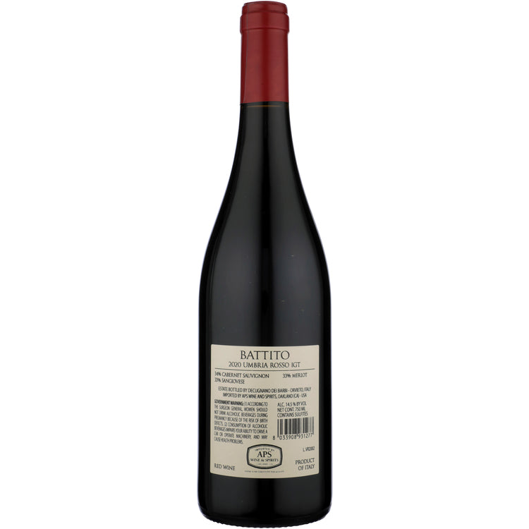 Decugnano Dei Barbi Umbria Rosso Battito 2020 - 750ML