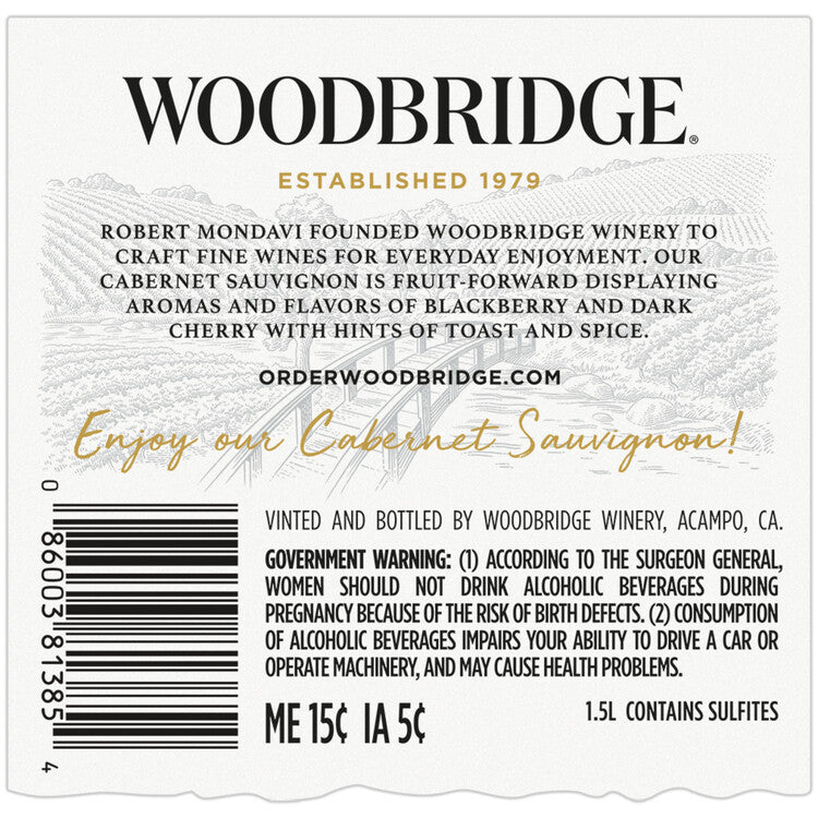 Woodbridge Cabernet Sauvignon California - 1.5L