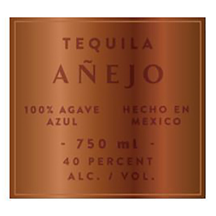 Riazul Tequila Anejo 80 - 750ML - Front Label