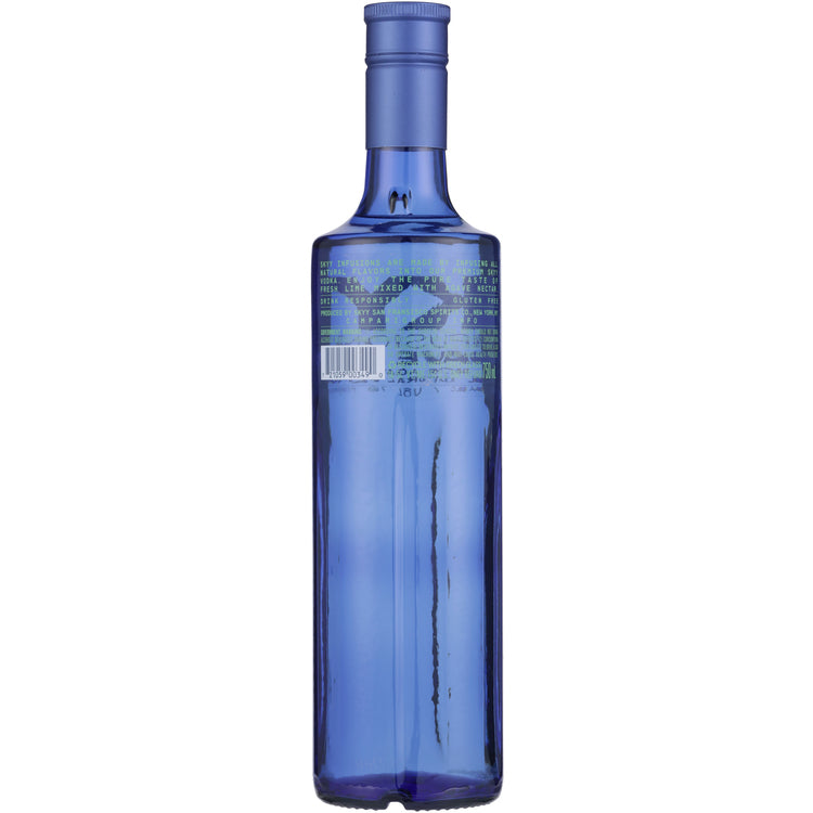 Skyy Lime Flavored Vodka Infusions Agave Lime 70 - 750ML