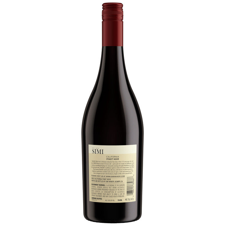 Simi Pinot Noir California 2022 - 750ML