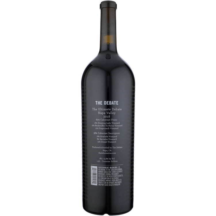 The Debate Cabernet Sauvignon/Cabernet Franc The Ultimate Debate Napa - 1.5L