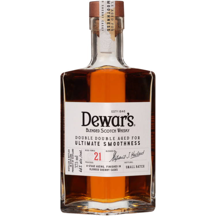 Dewar'S Blended Scotch Double Double Aged 21 Yr 92 - 375ML