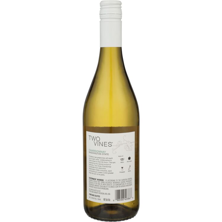 Two Vines Chardonnay Washington - 750ML