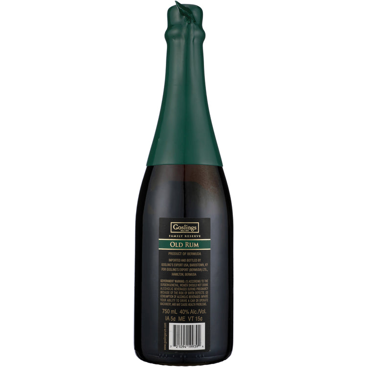 Goslings Old Rum Ramily Reserve Barrel Rye Finish 80 - 750ML