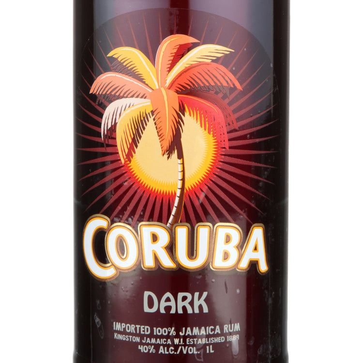 Coruba Dark Rum 80 - 1.0L - Front Label