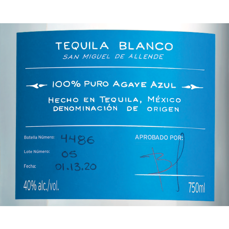 Casa Dragones Tequila Blanco 80 - 750ML - Front Label
