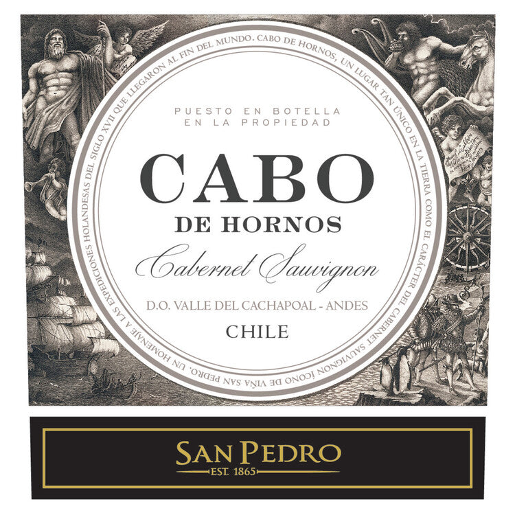 Cabo De Hornos Cabernet Sauvignon Cachapoal Valley 2019 Wood Box - 750ML