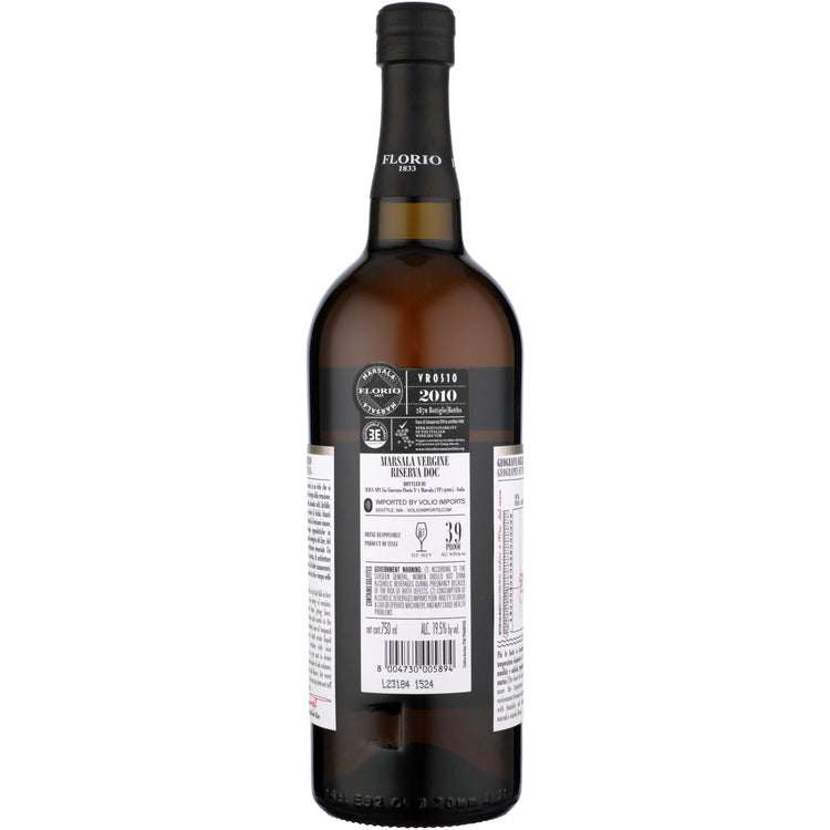 Florio Marsala Vr1609 Vergine Riserva 2010 - 750ML