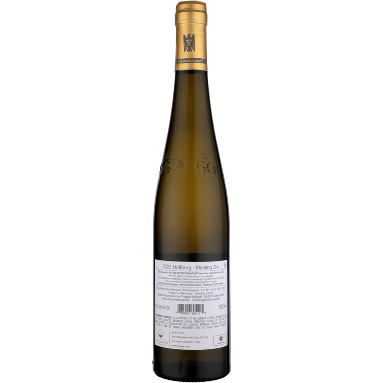 Wagner Stempel Riesling Trocken Gg Siefersheimer Hollberg 2022 - 750ML