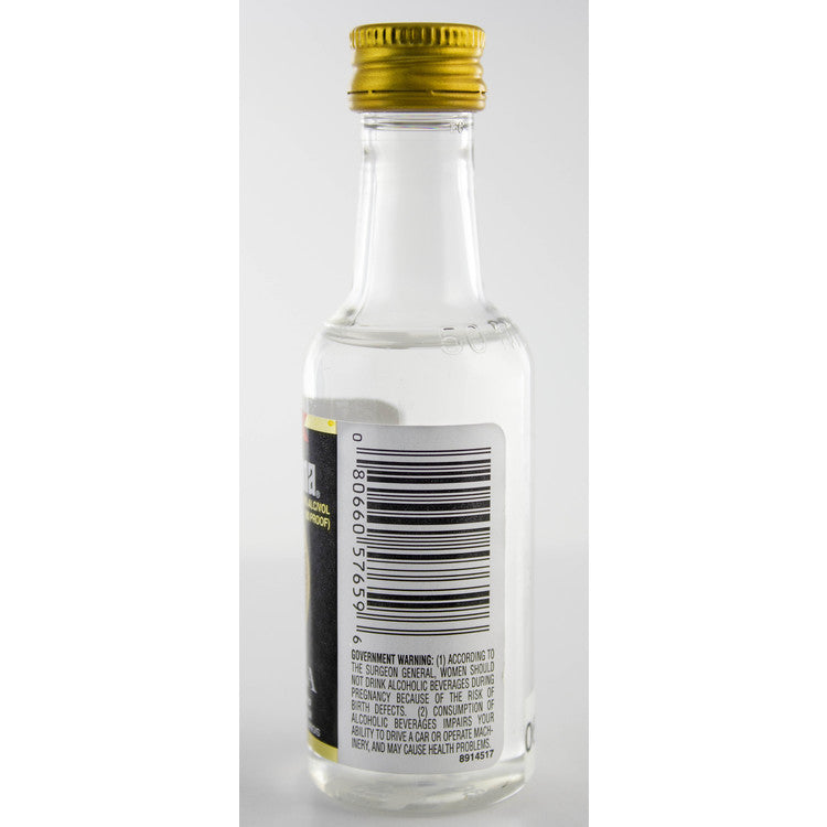 Montezuma Tequila White 80 - 50ML - Back