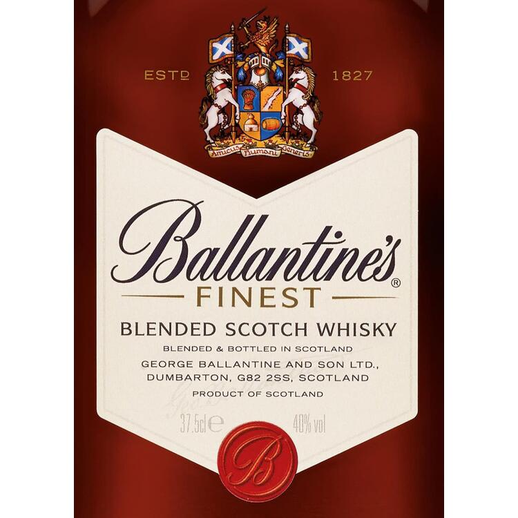 Ballantine's Blended Scotch Finest 80 - 1.75L - Front Label