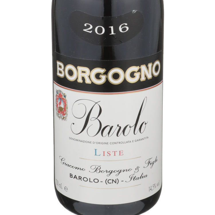 Giacomo Borgogno Barolo Liste 2016 - 750ML