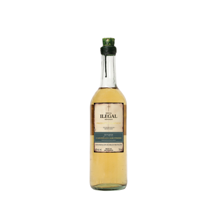 Ilegal Mezcal Reposado Caribbean Cask Finish Special Edition 84 - 750ML - Front